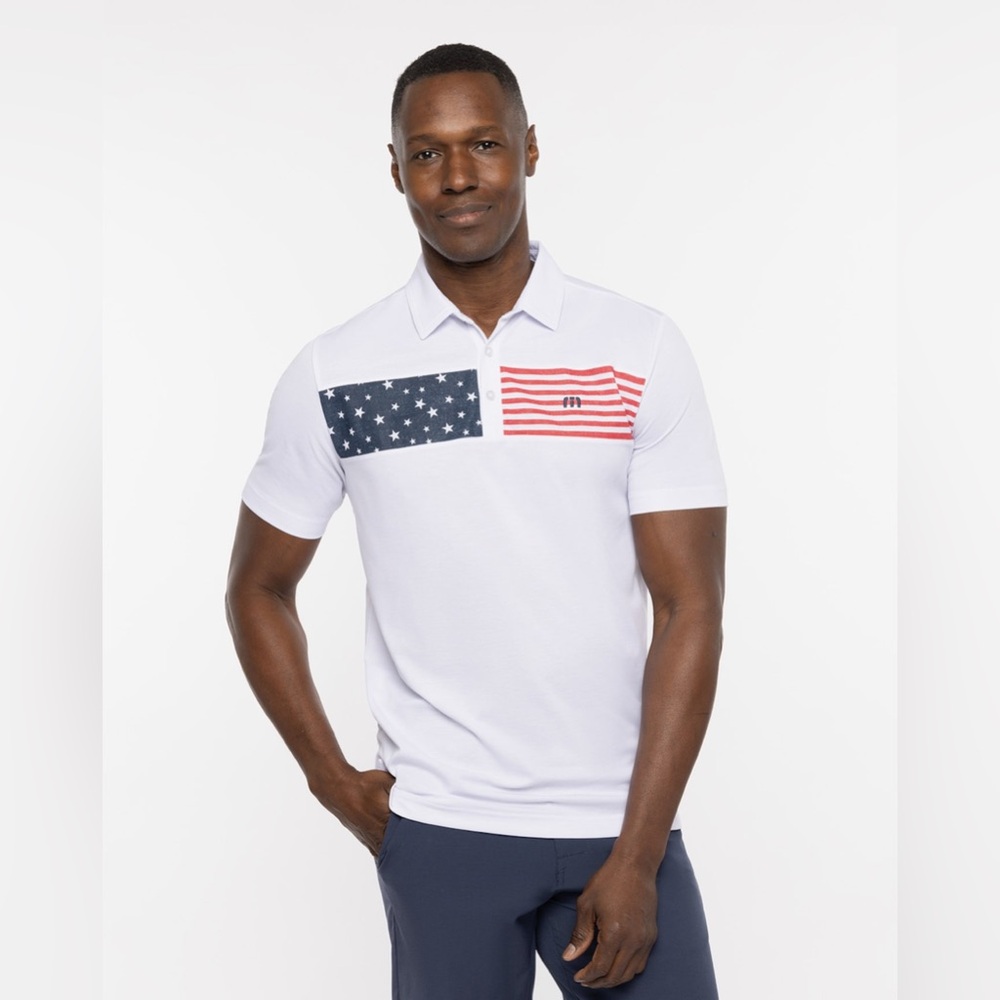 Travis Mathew | Sea to Sea | American Flag | 4th Of July | Men’s Size Small‎